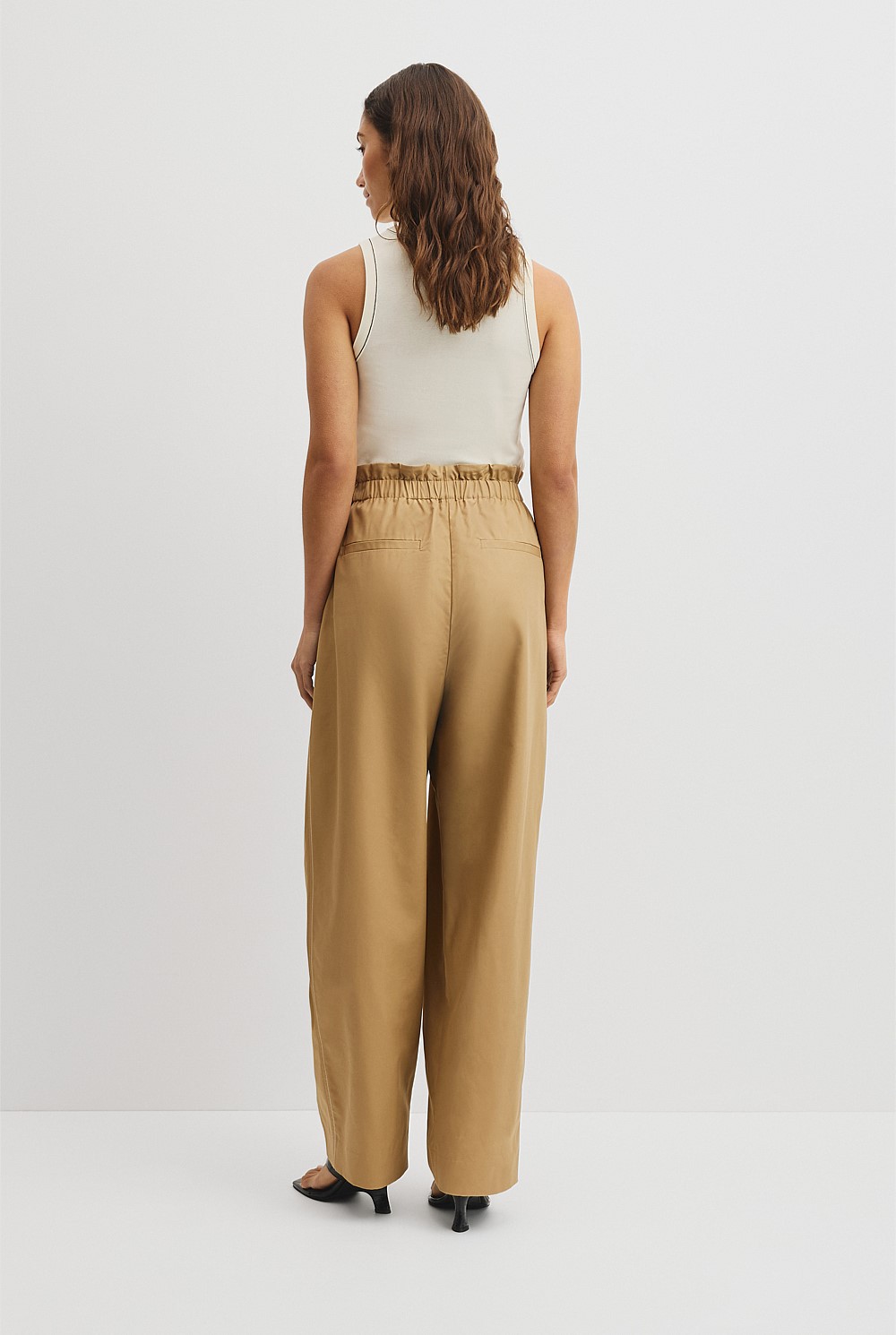Button Tapered Pant