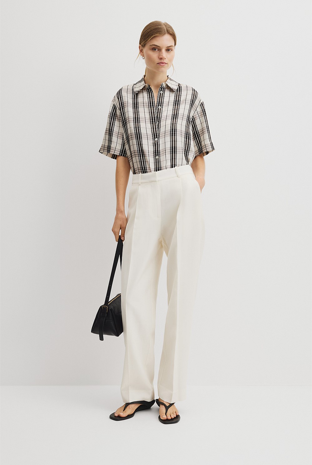 Pleat Front Pant