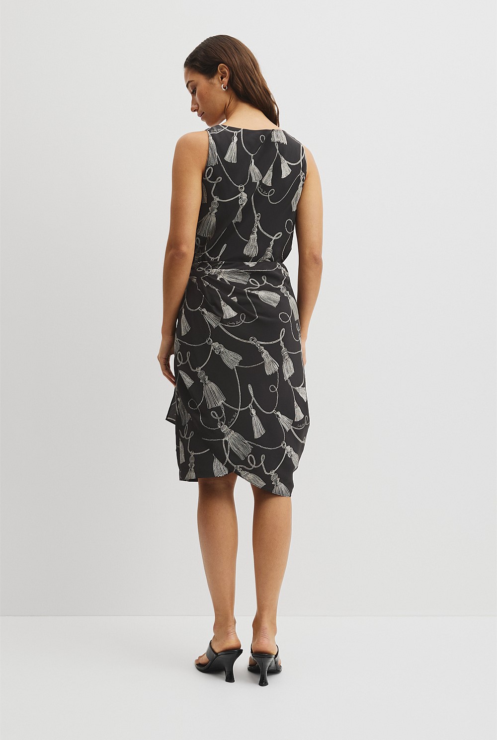 Print Sarong Skirt