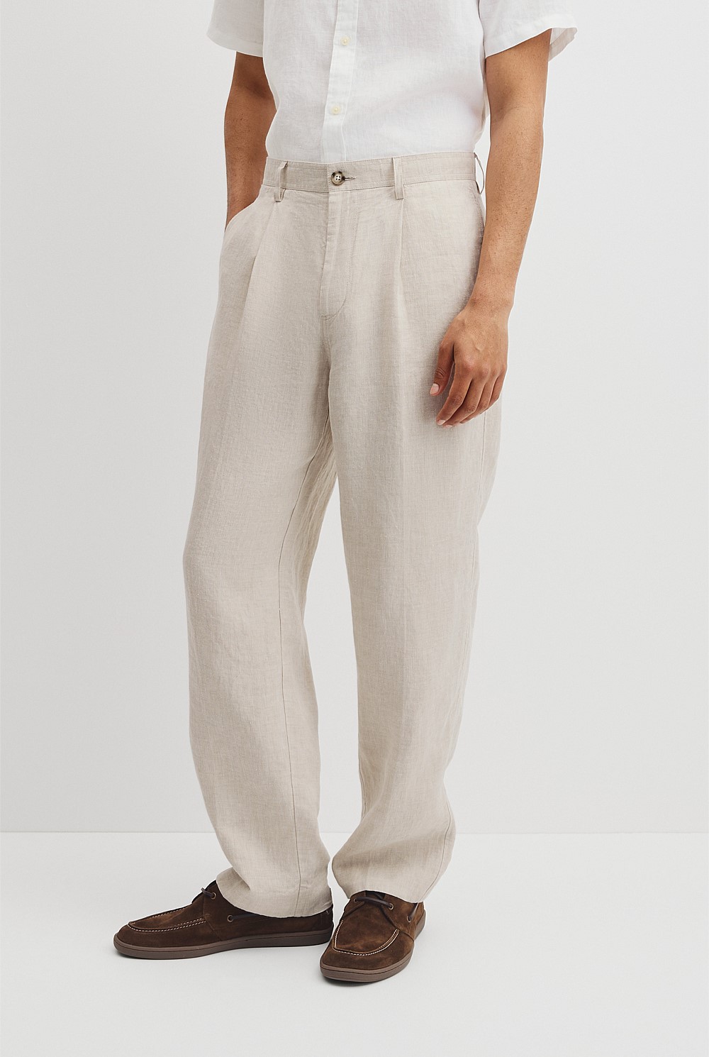 Linen Wide Leg Pant