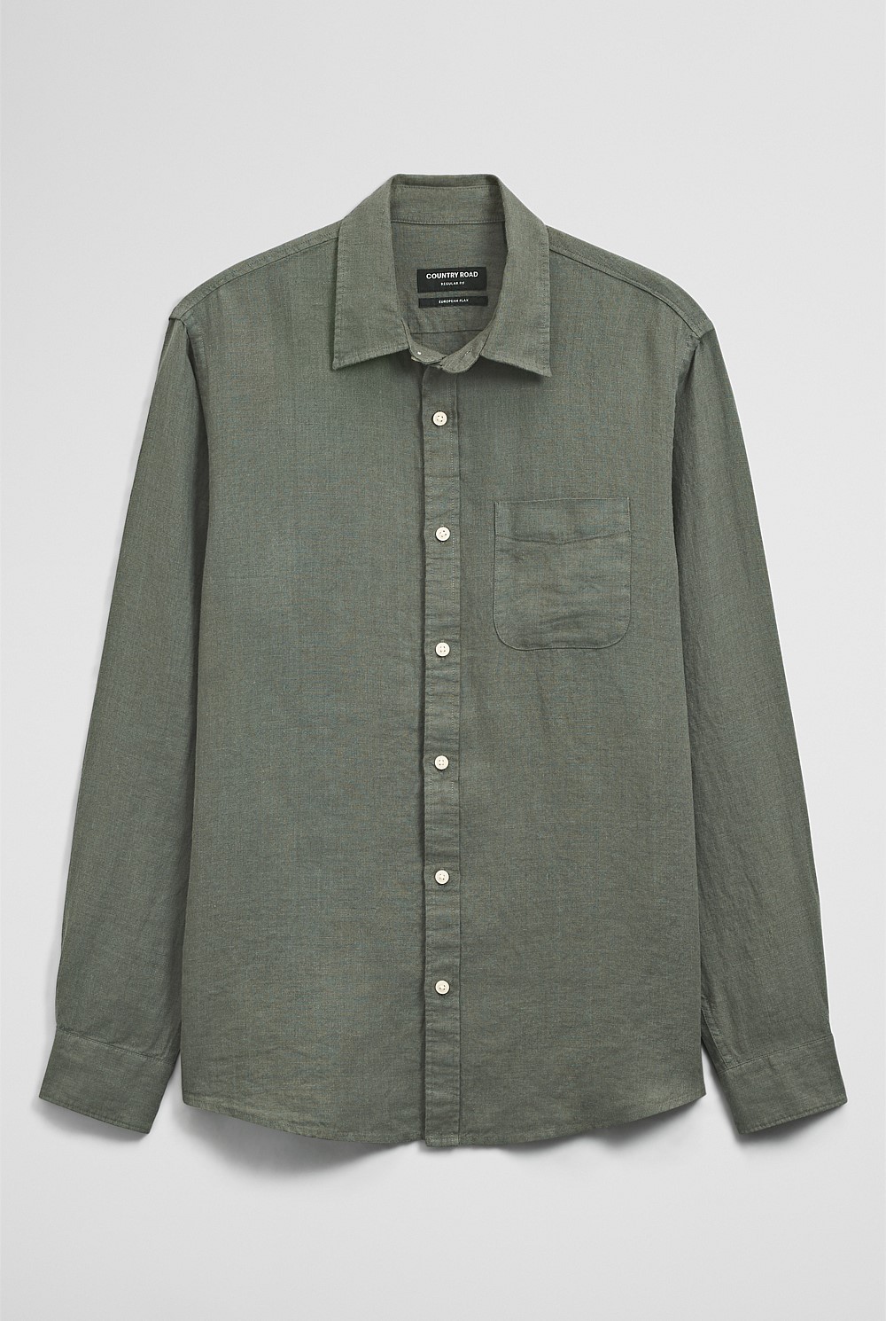 Regular Fit Linen Shirt