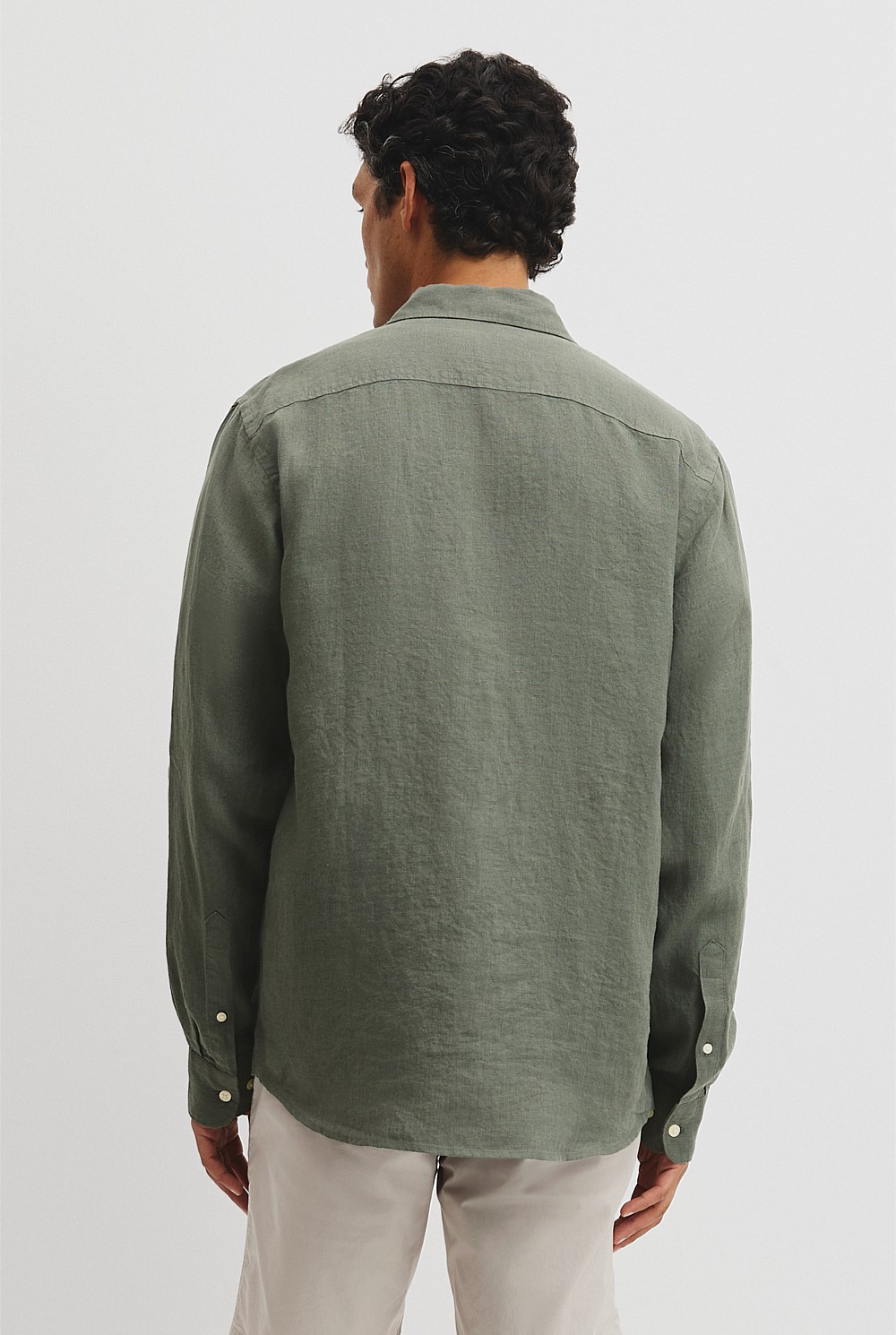 Regular Fit Linen Shirt