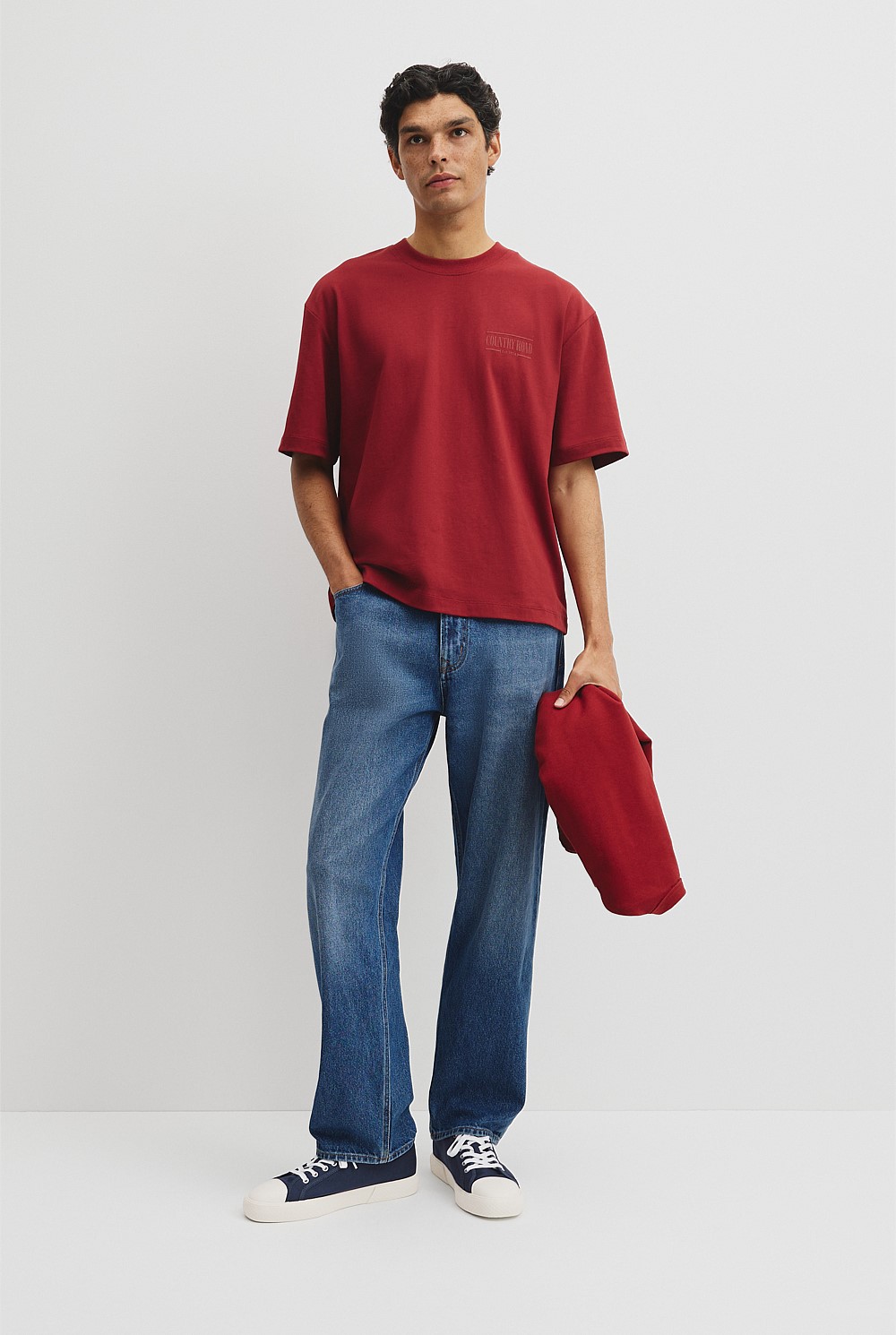 Australian Cotton Short Sleeve Heritage Boxy T-Shirt
