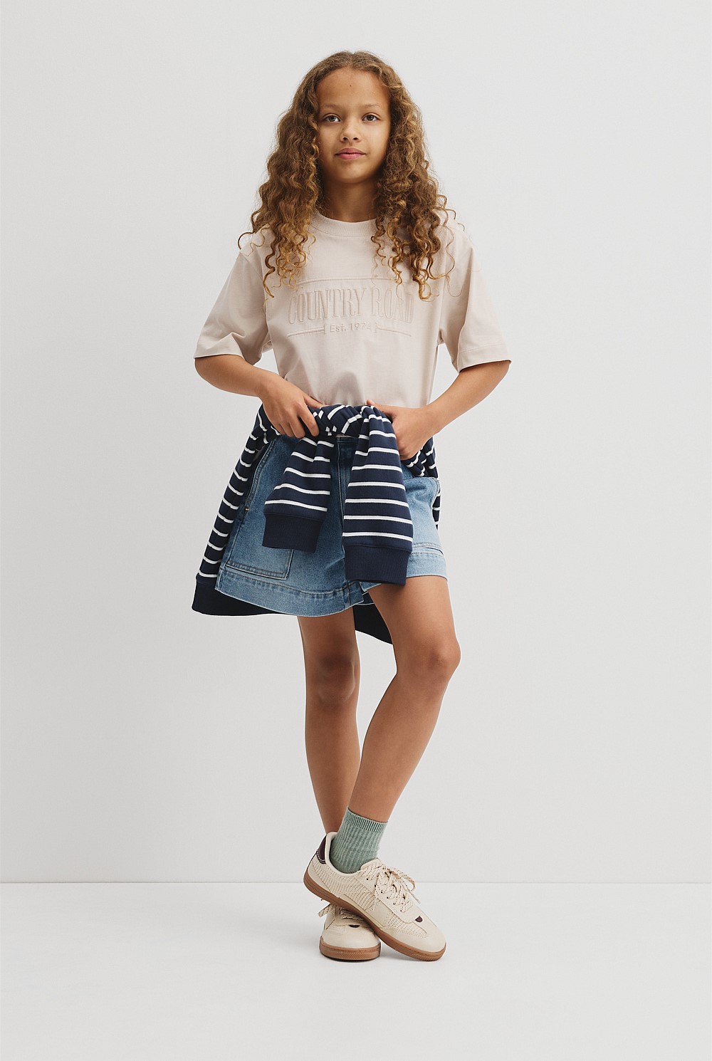 Teen Australian Cotton Short Sleeve Relaxed Heritage T-Shirt