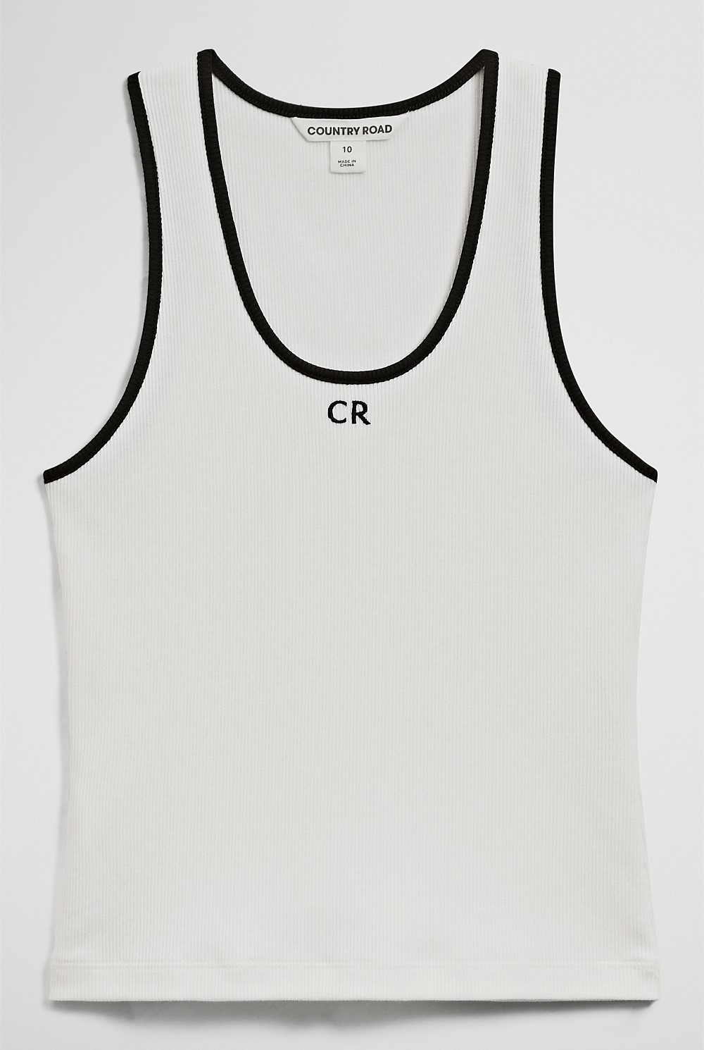 Teen Sleeveless Rib Tank