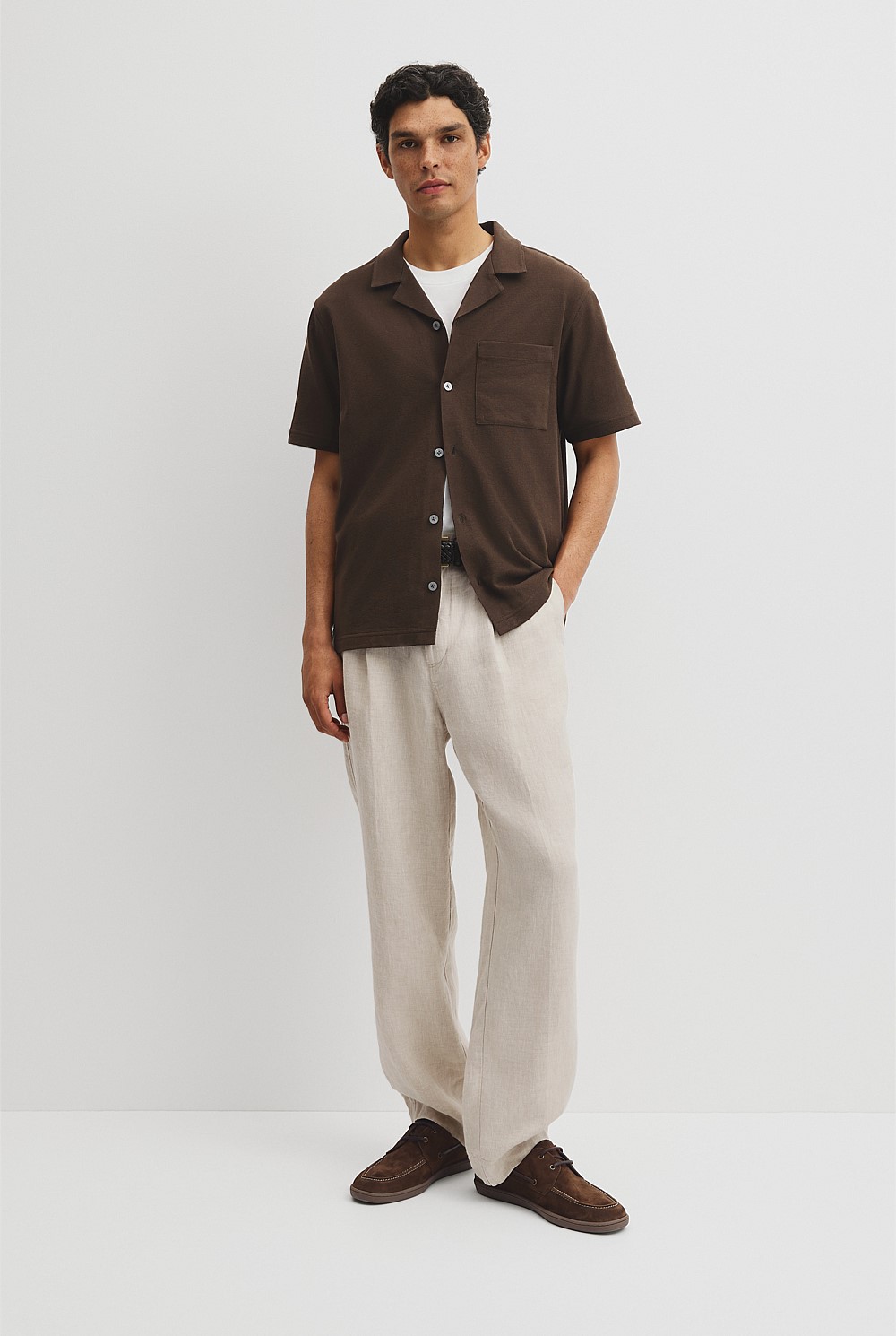 Textured Cuban Shirt