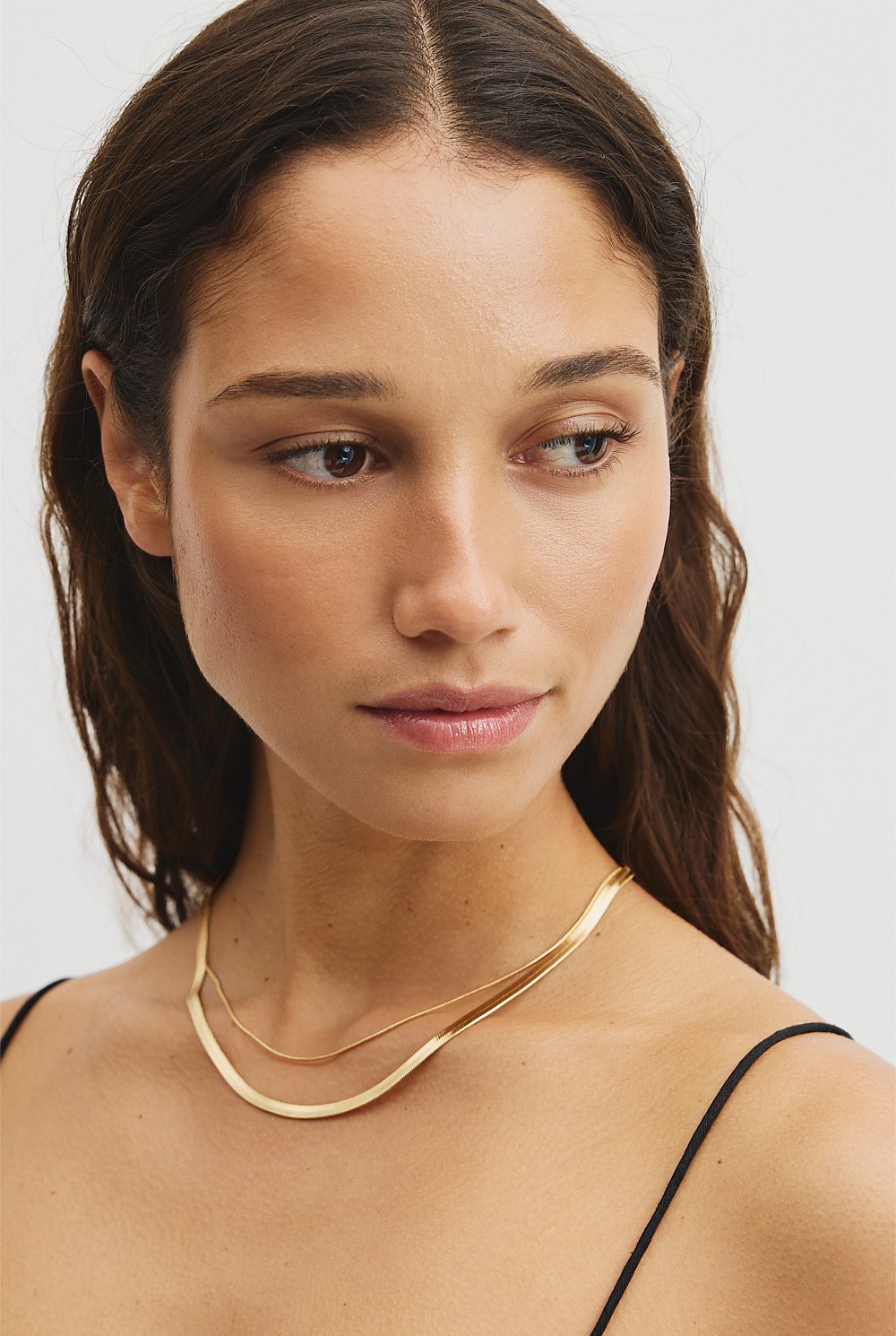 Snake Chain Neck Set