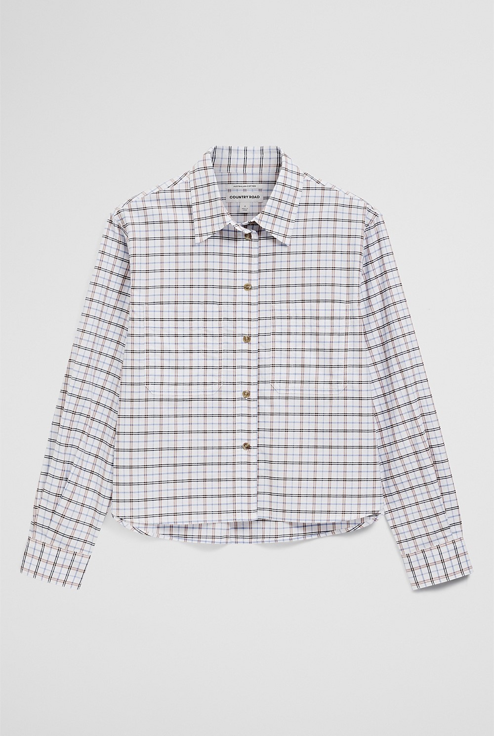 Crop Pocket Shirt