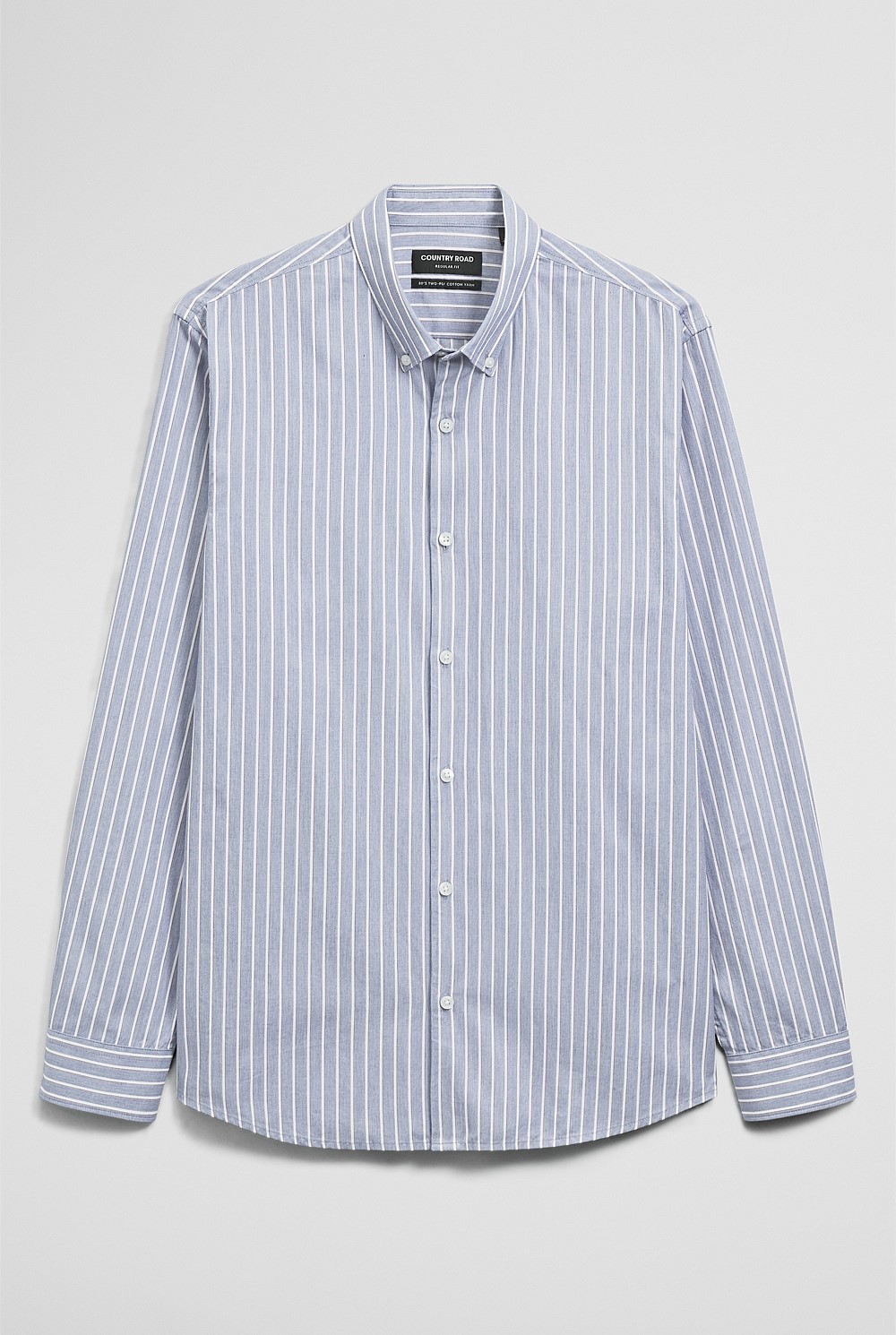 Regular Fit Cotton Stripe Shirt