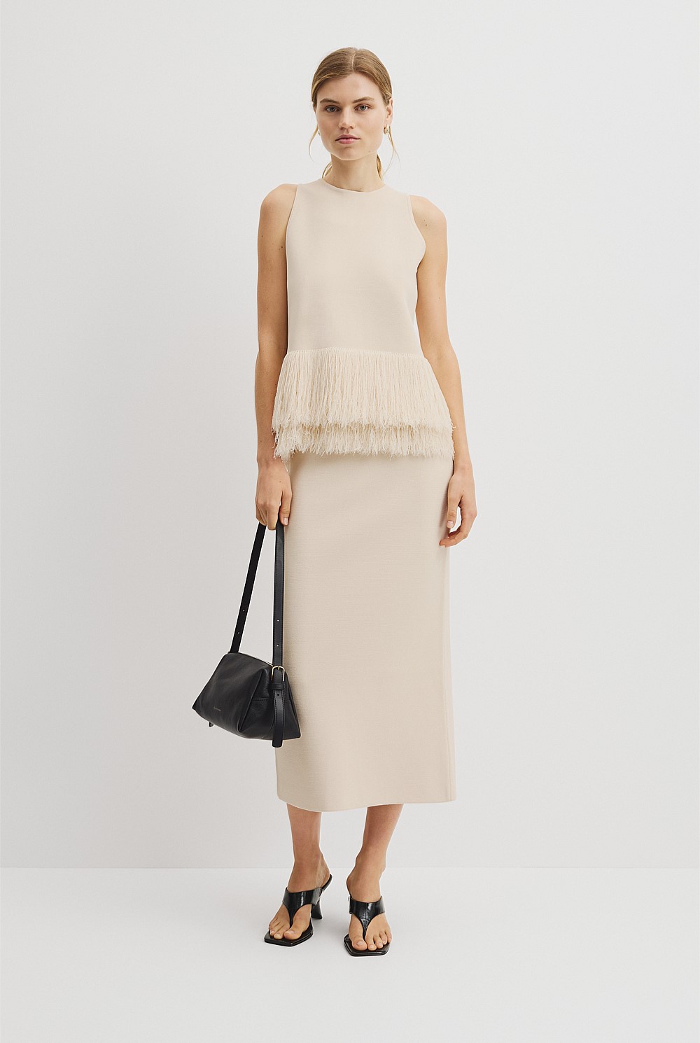 Fringe Knit Top