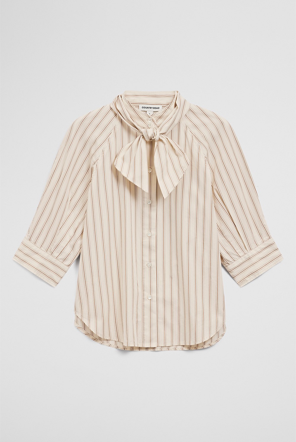 Neck Tie Blouse