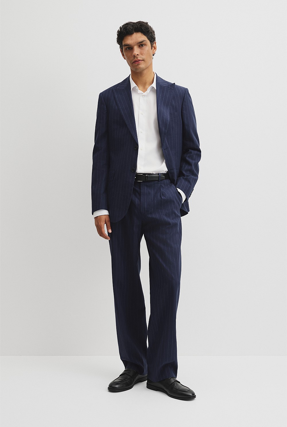Regular Fit Pinstripe Jacket