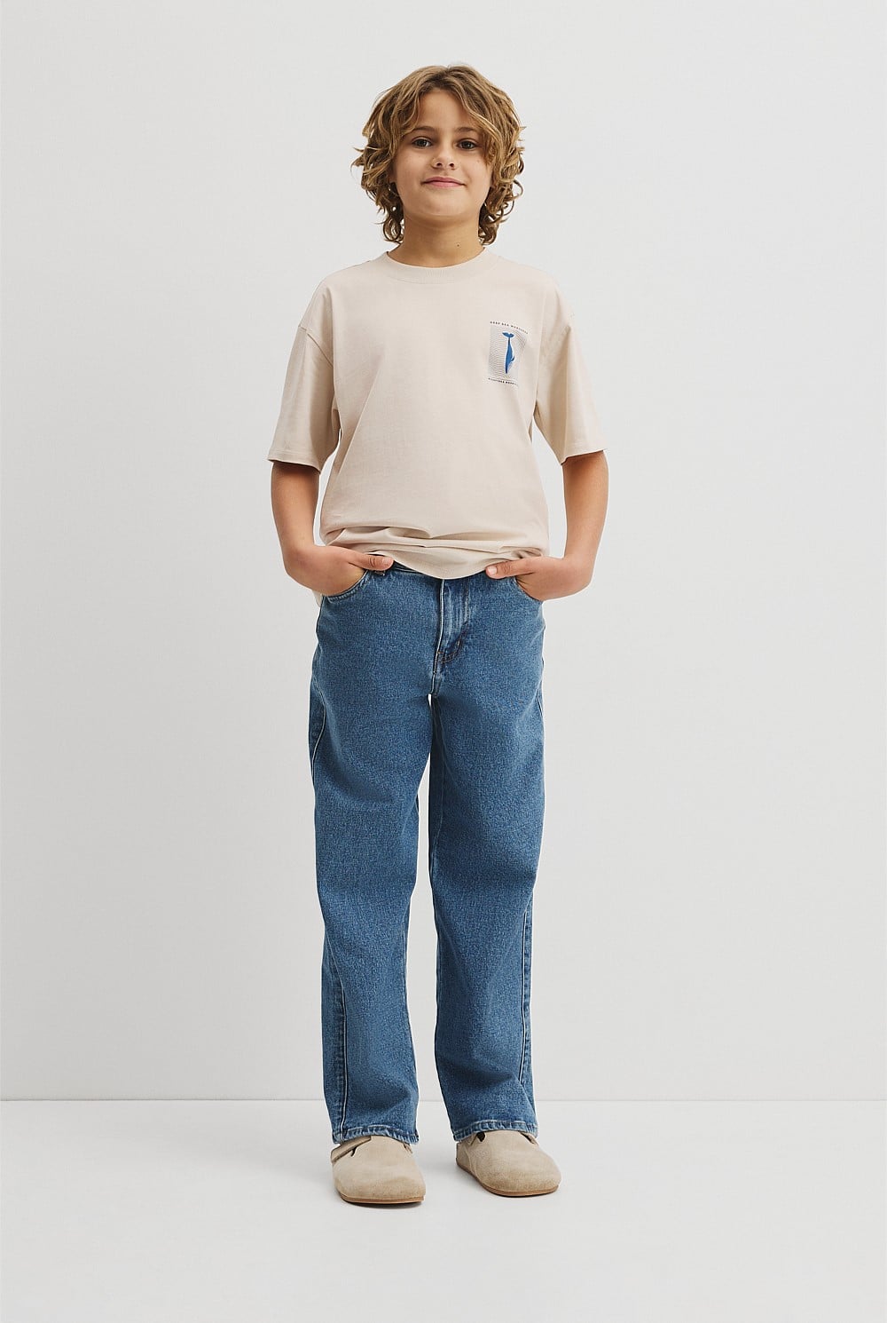 Teen Relaxed Fit Ocean T-Shirt