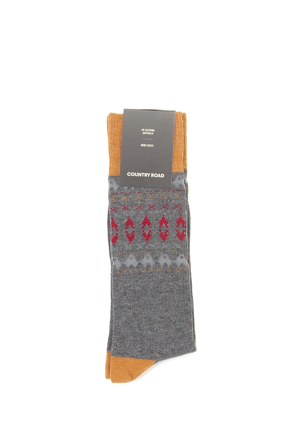 Fair Isle Crew Socks