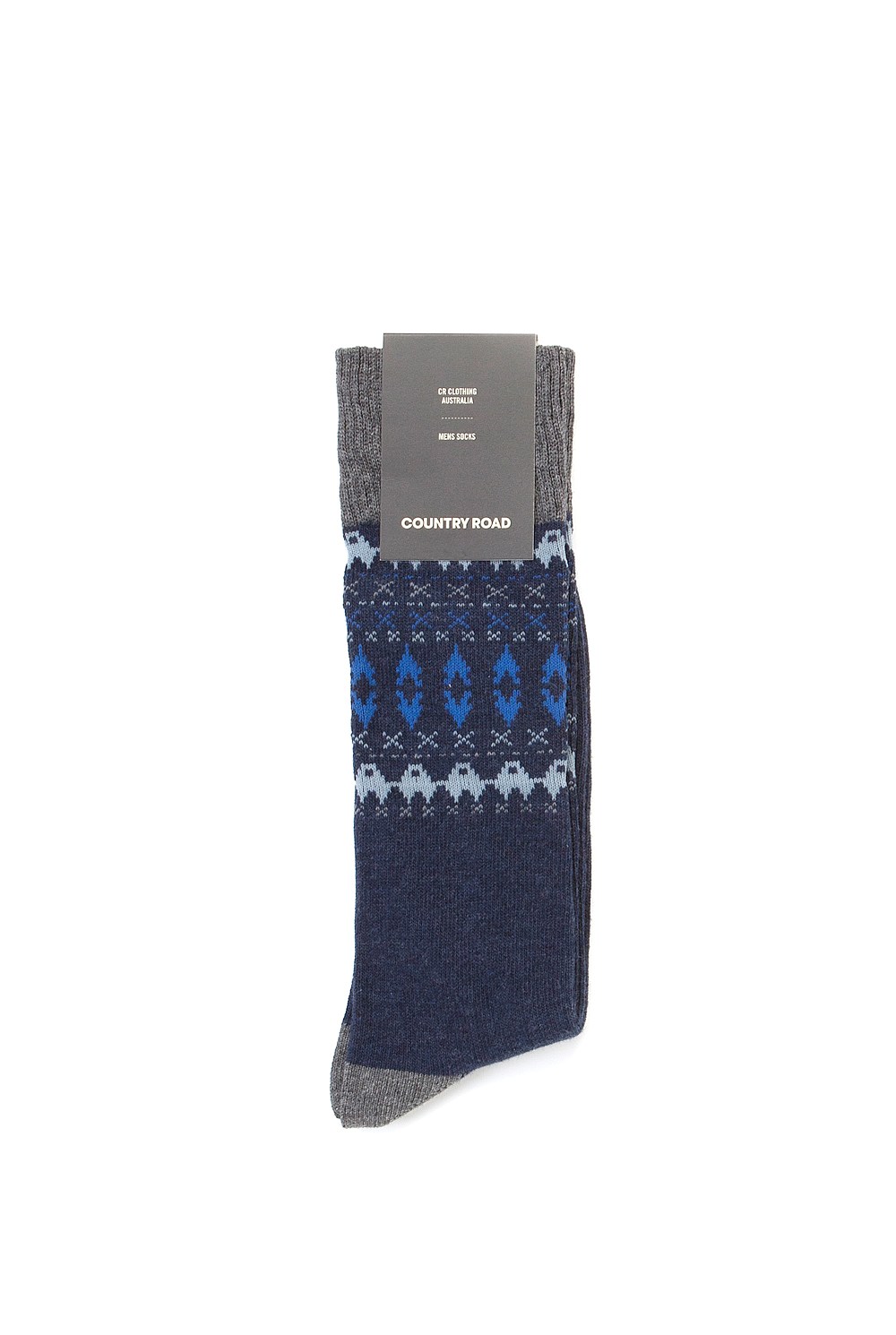 Fair Isle Crew Socks