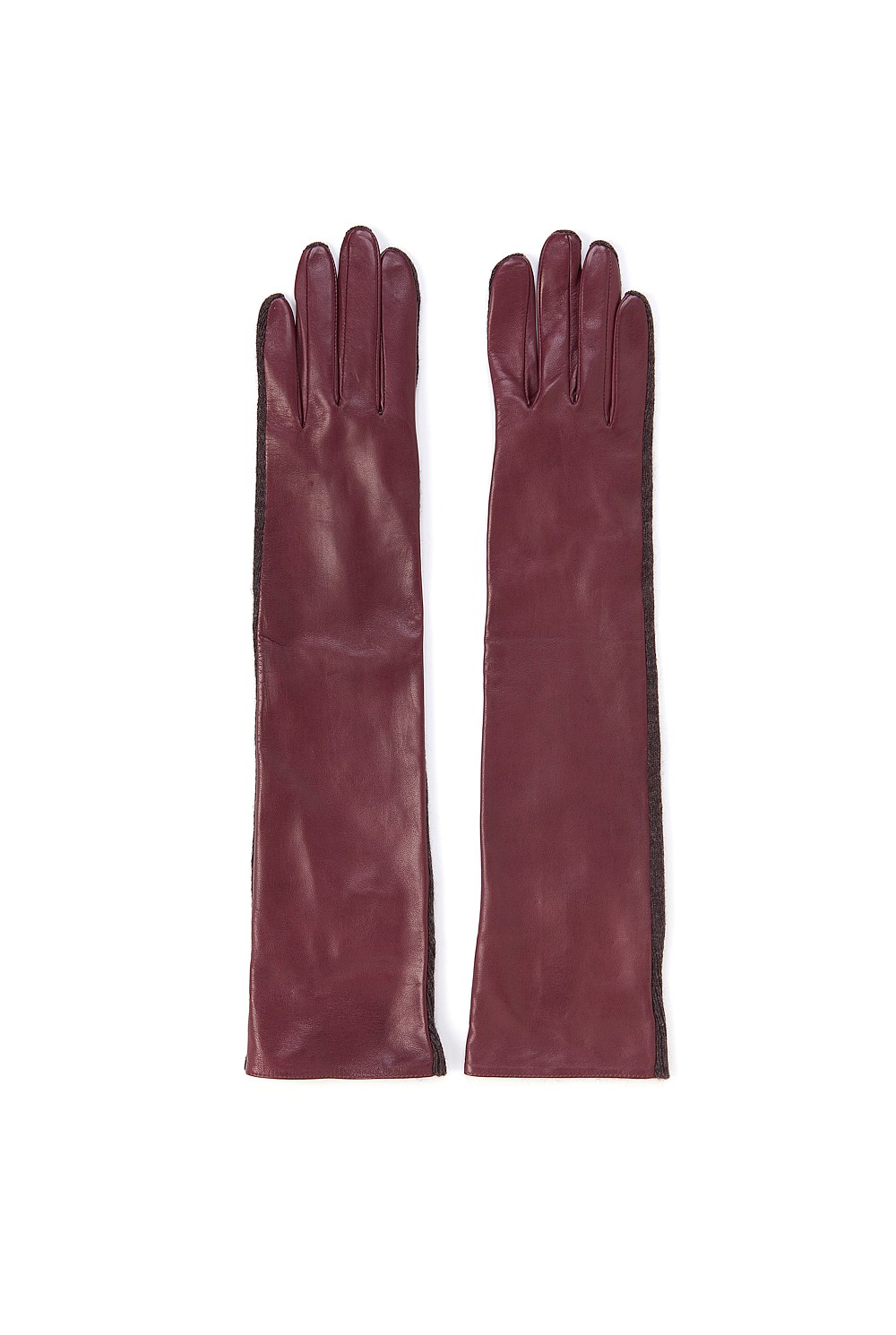 Leather Knit Gloves