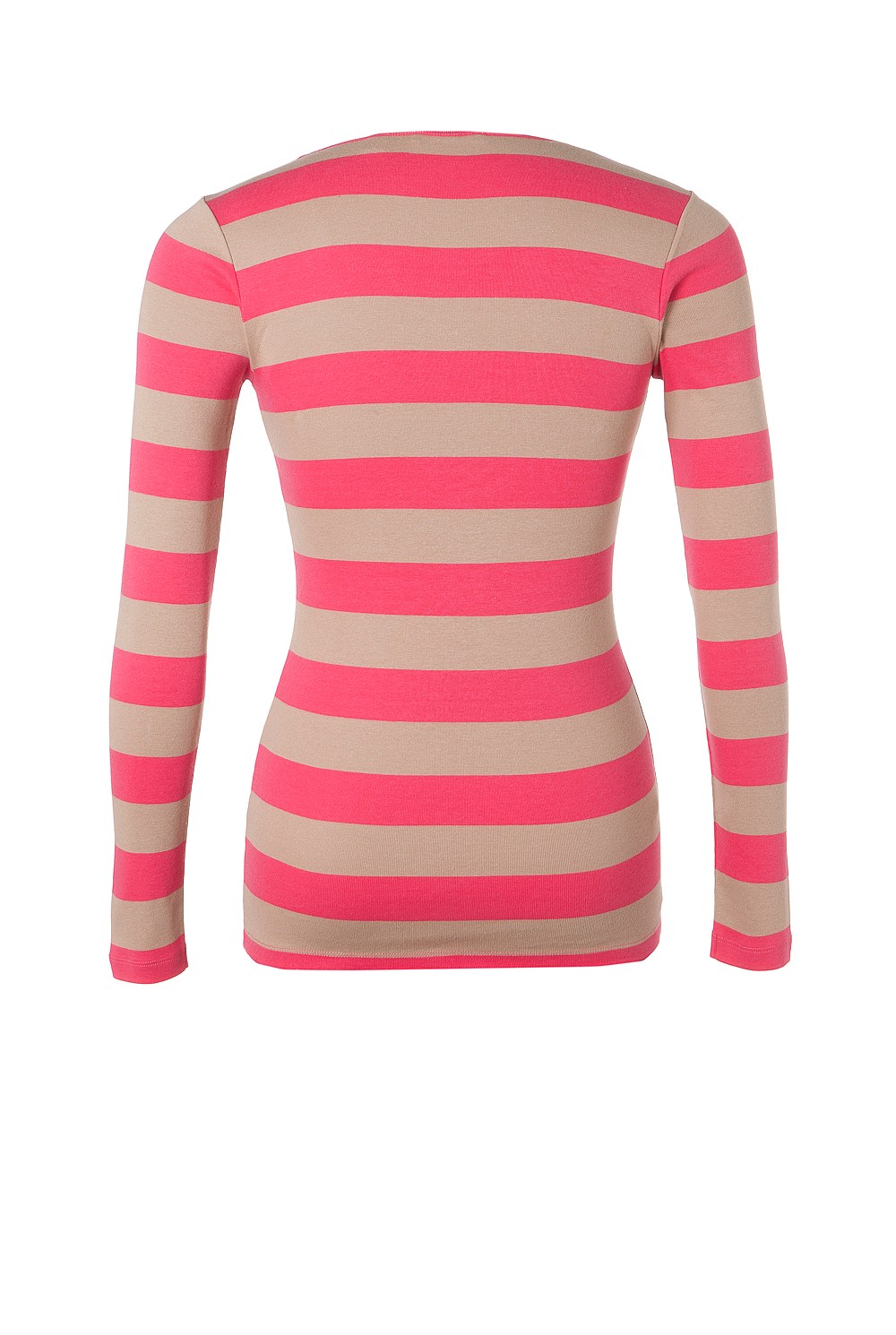 V-Neck Stripe Tee
