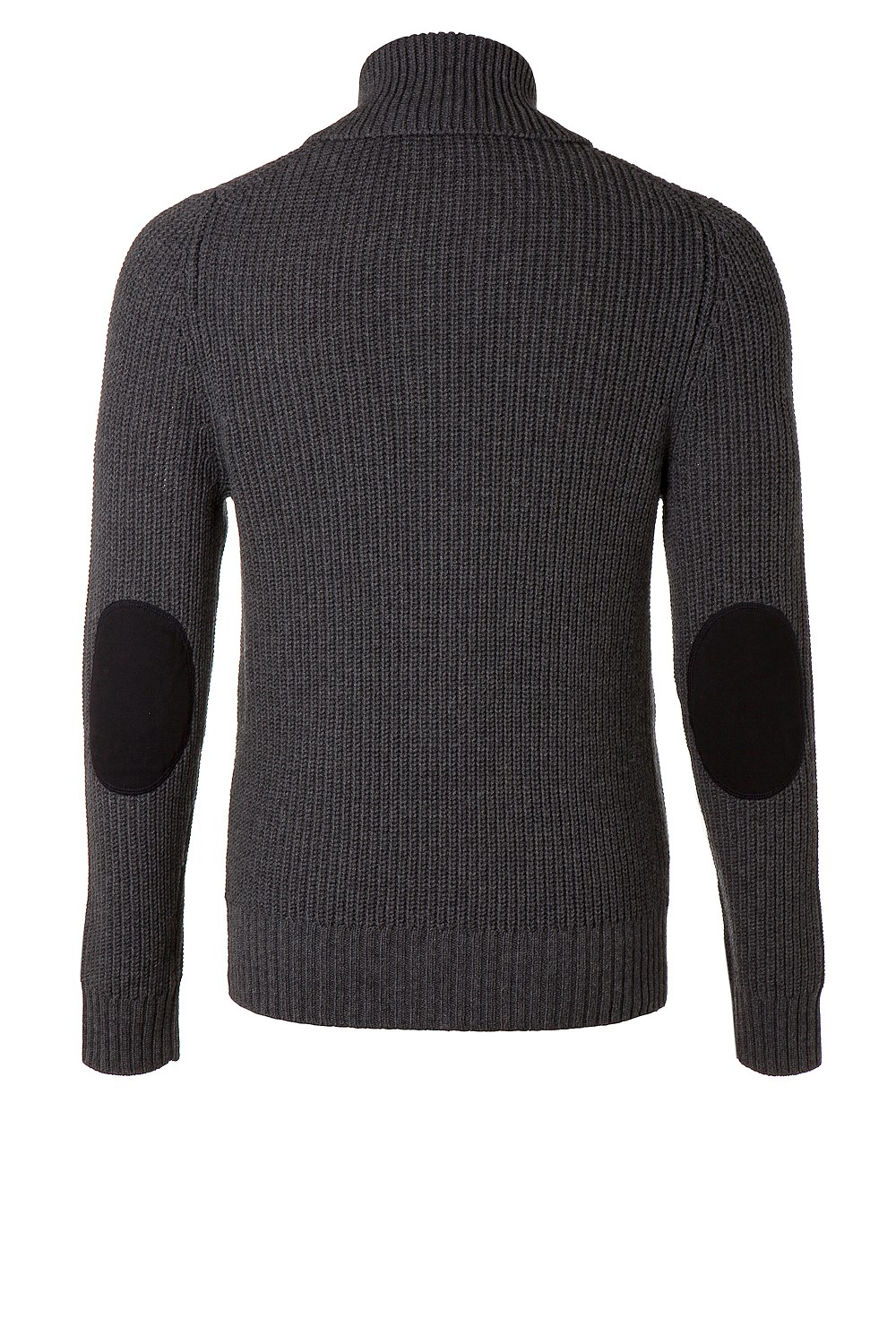 Shawl Neck Zip Through Knit