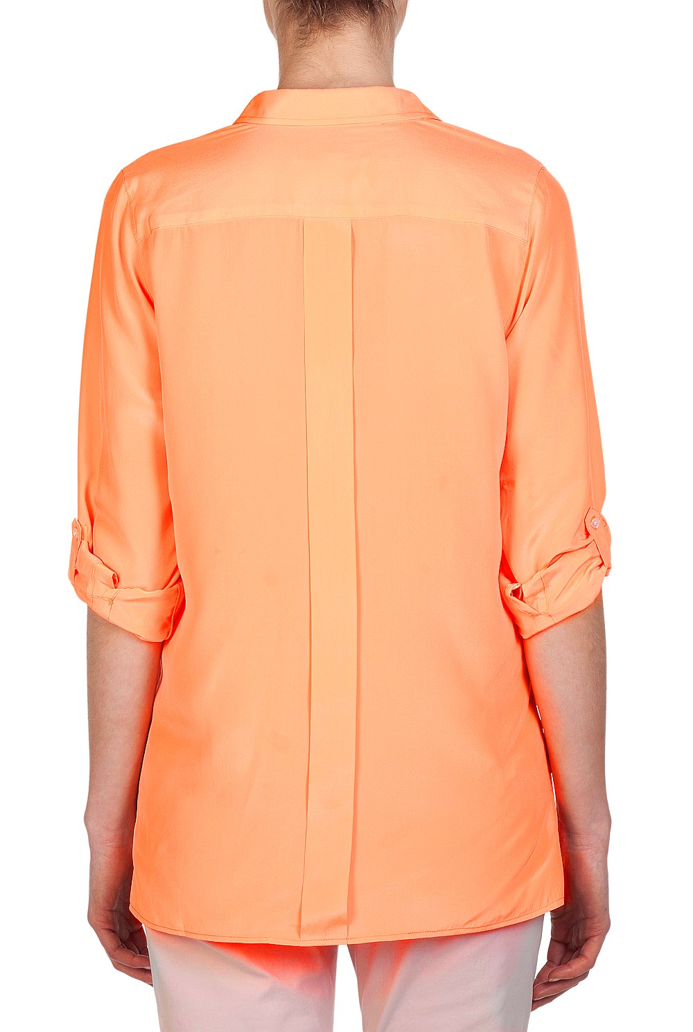 Washed Silk Pocket Shirt