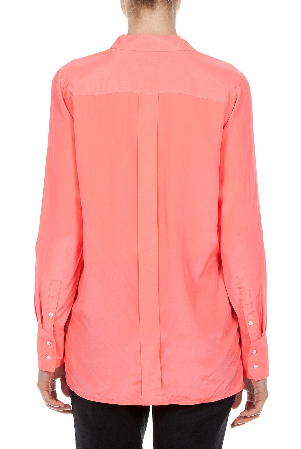 Washed Silk Pocket Shirt