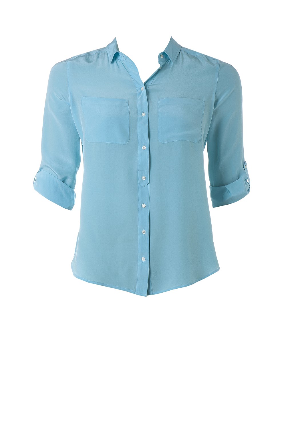 Washed Silk Pocket Shirt