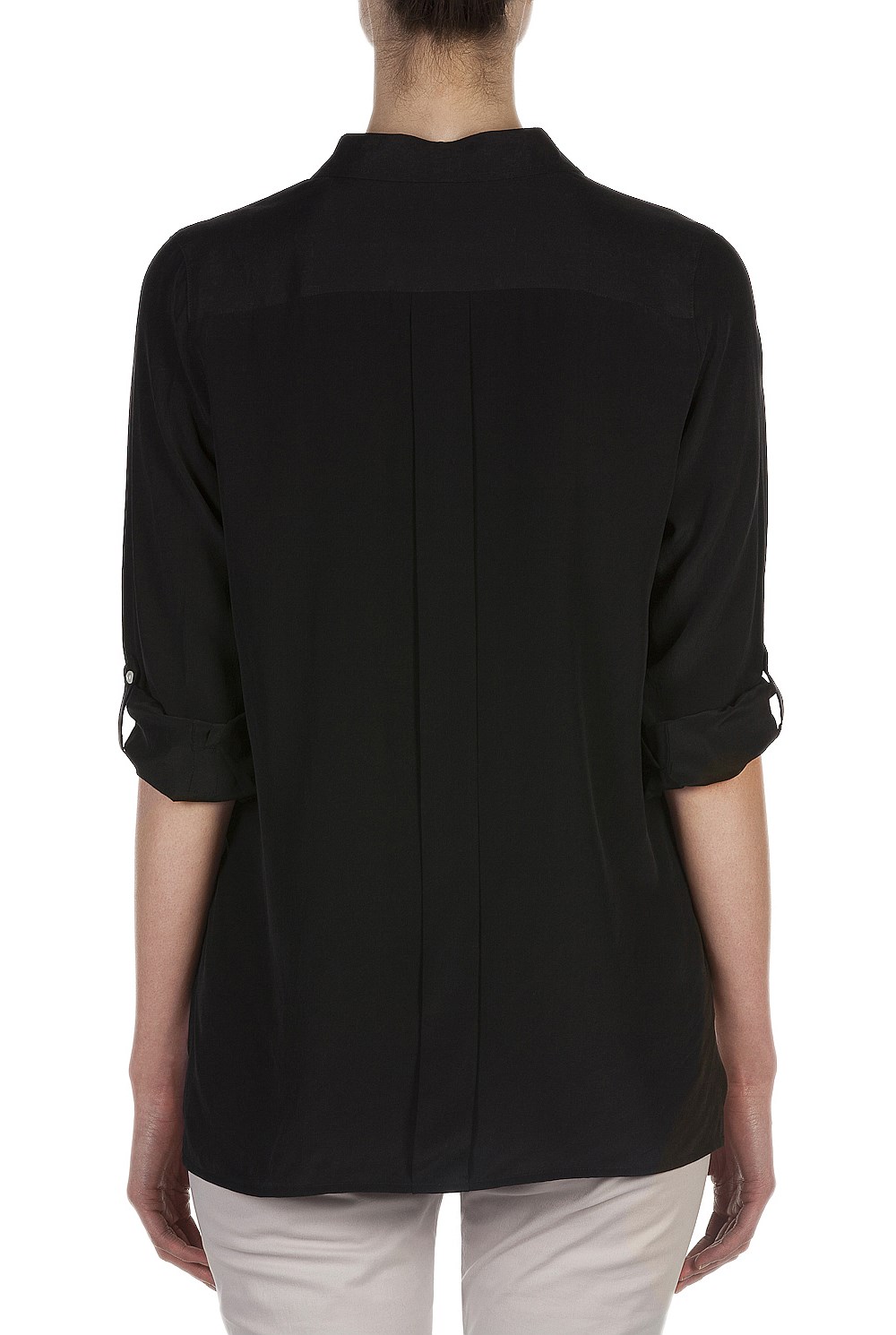 Washed Silk Pocket Shirt