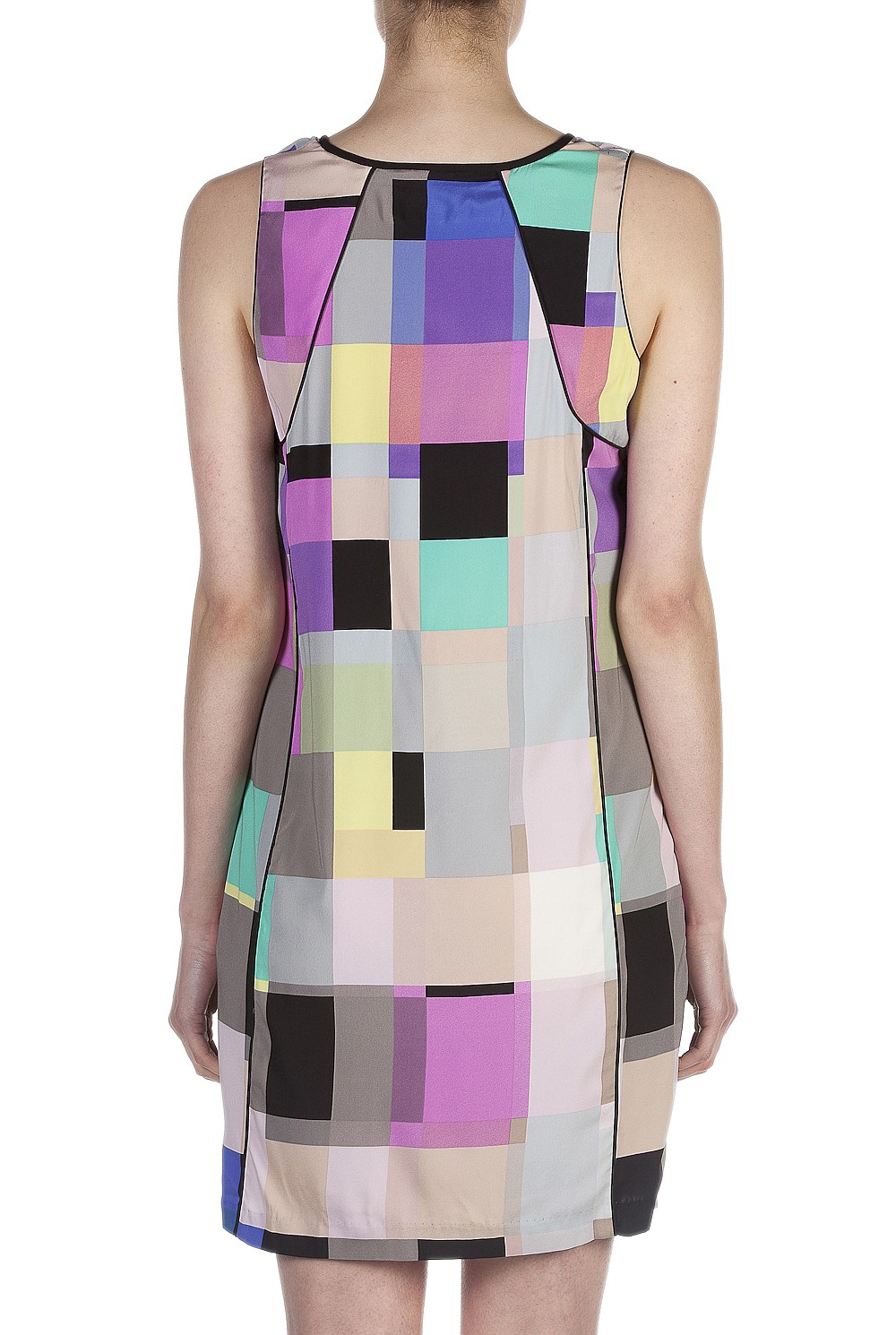 Geometric Print Dress
