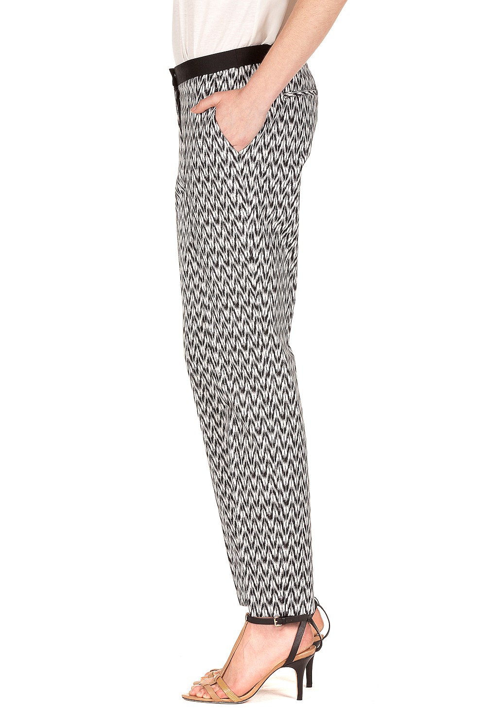 Print Sateen Pant