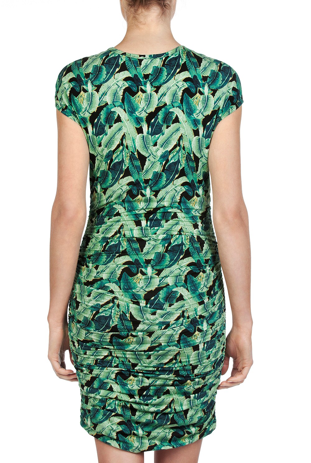 Leaf Print Dress