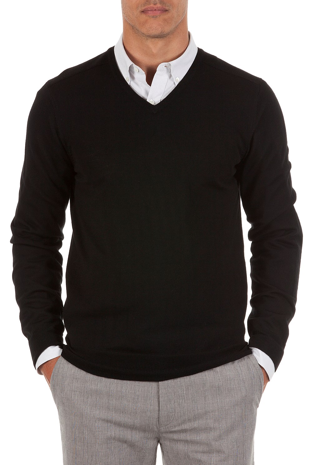 Merino V-Neck Knit