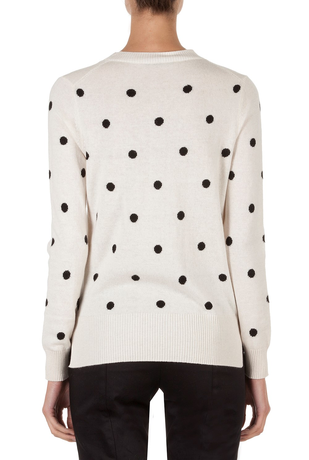 Intarsia Spot Knit