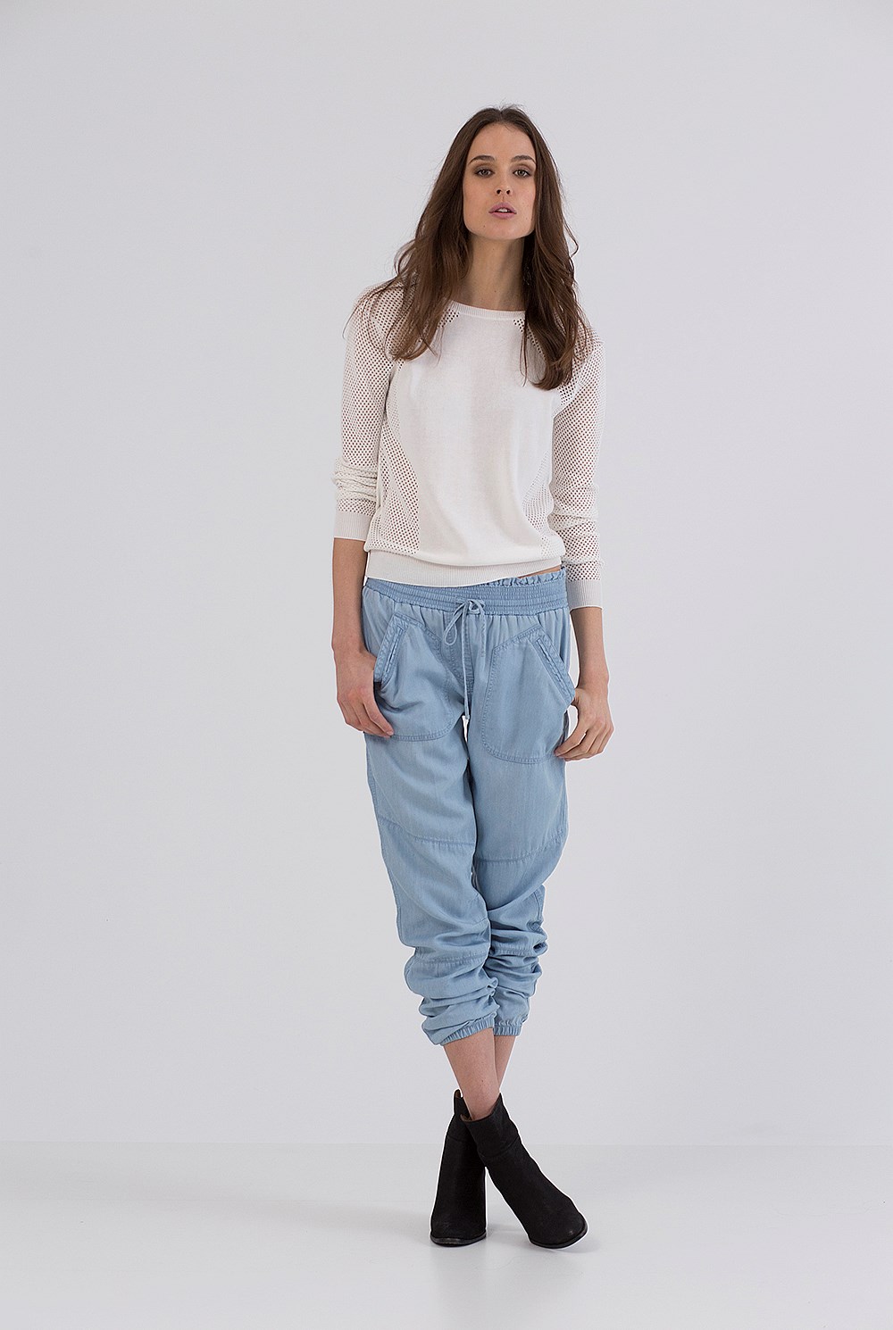 Chambray Utility Pant
