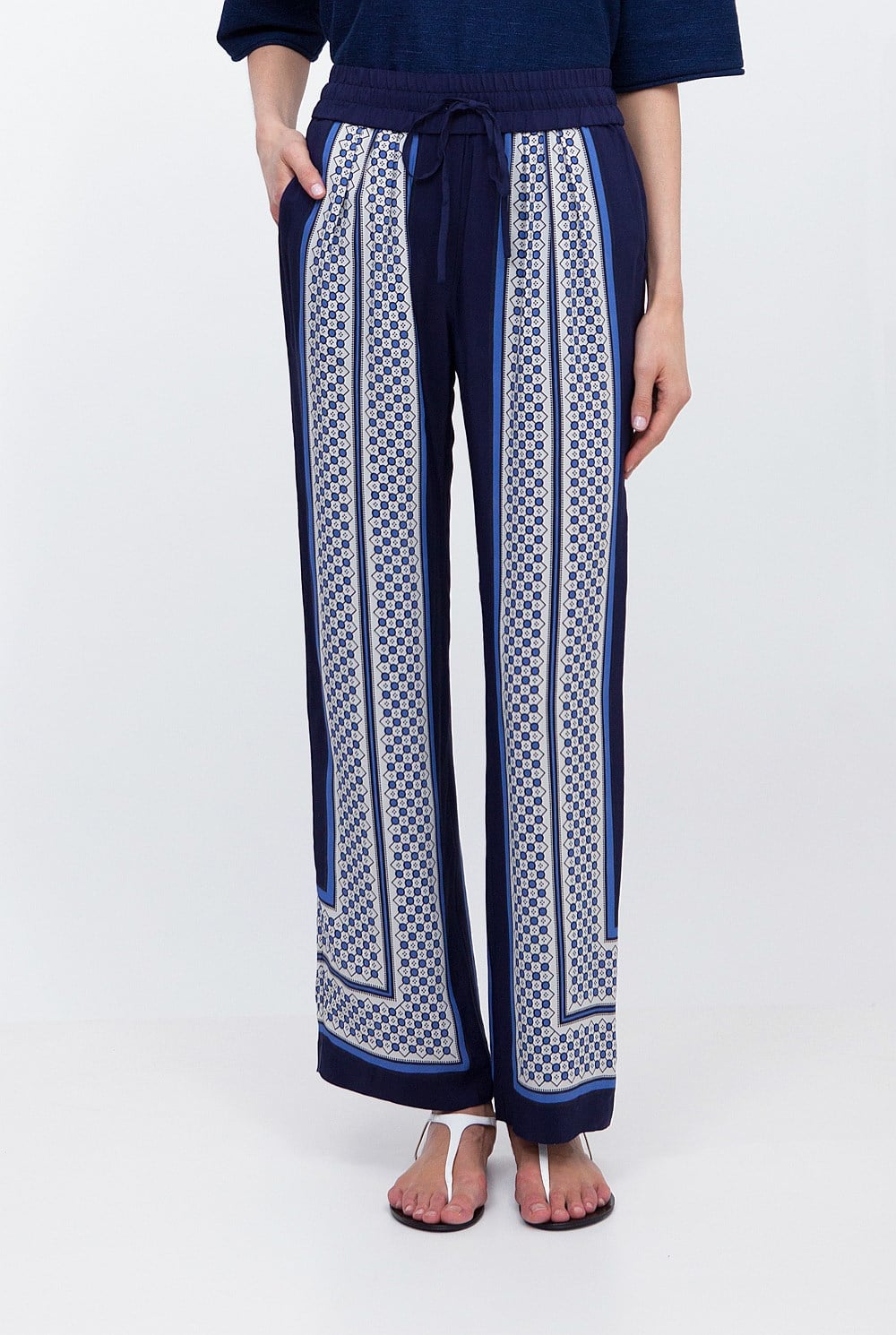 Scarf Print Pant