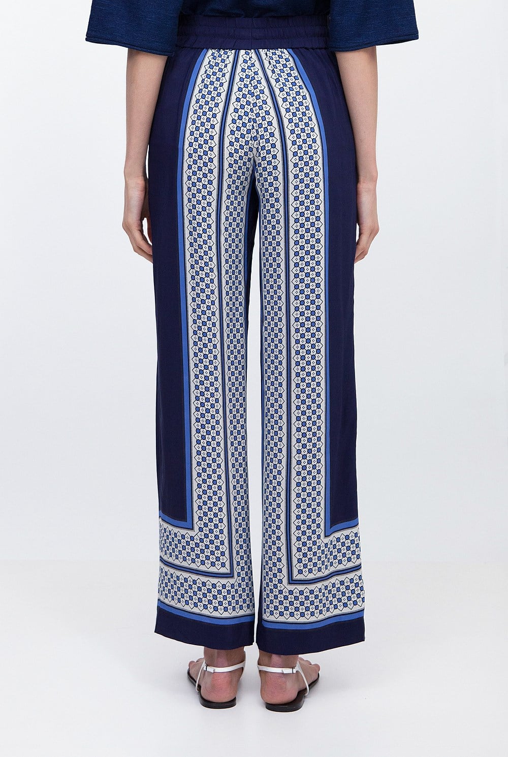 Scarf Print Pant