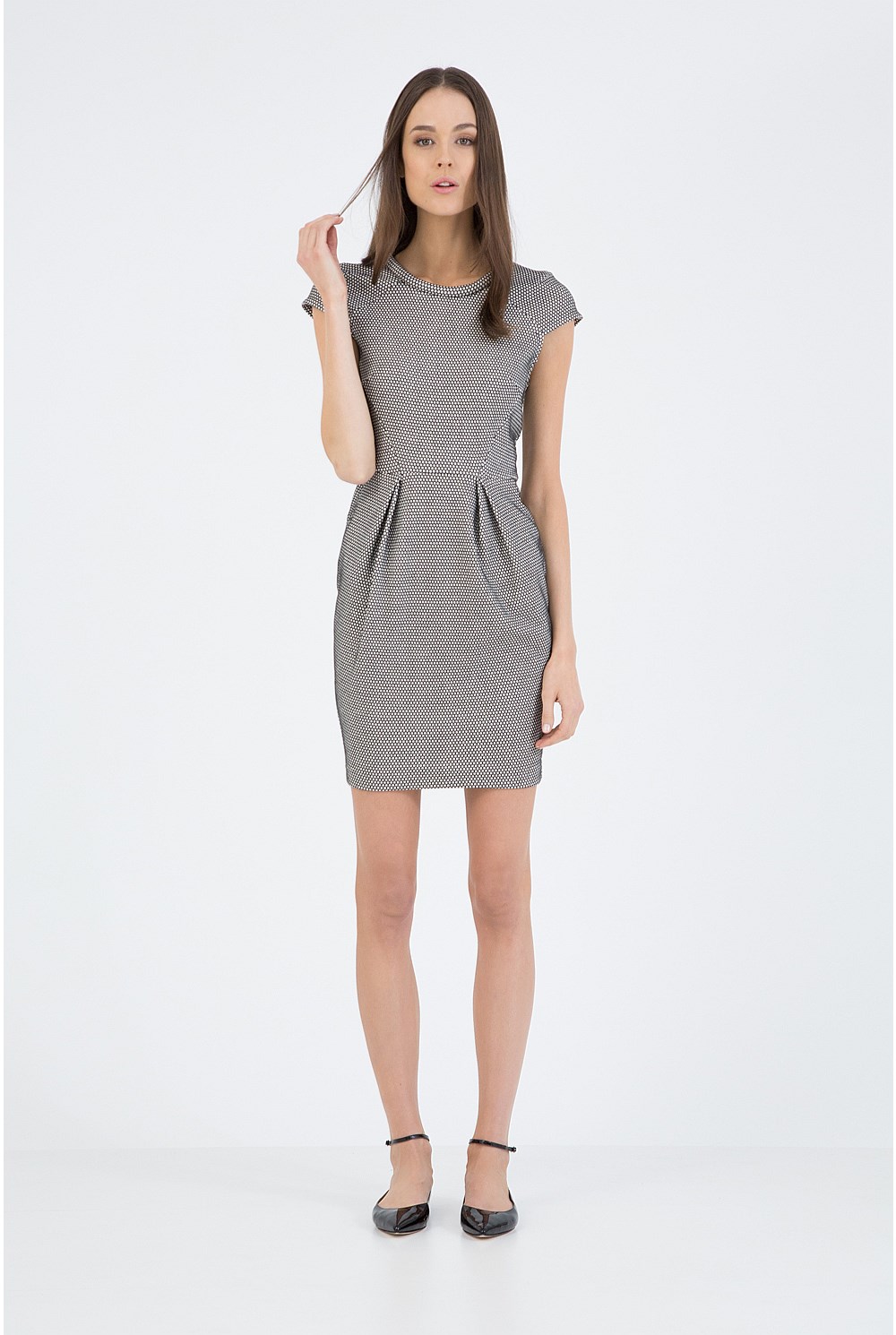Jacquard Ponte Dress