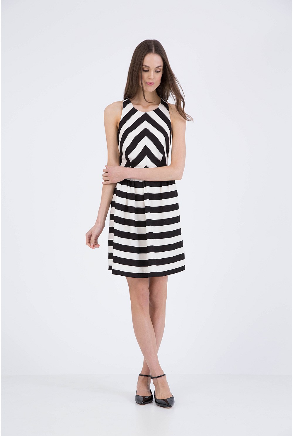Chevron Stripe Dress