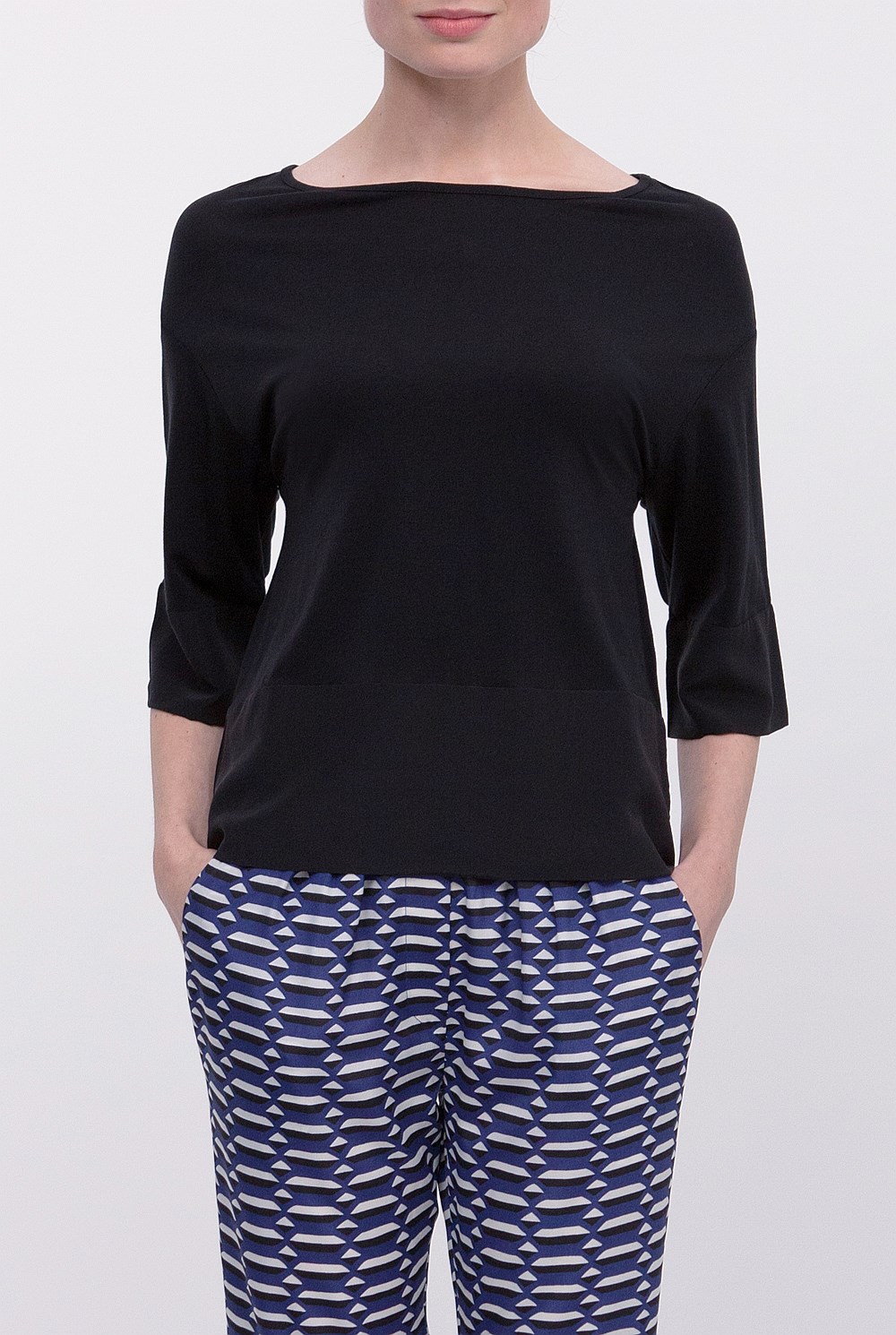 Silk Splice T-Shirt