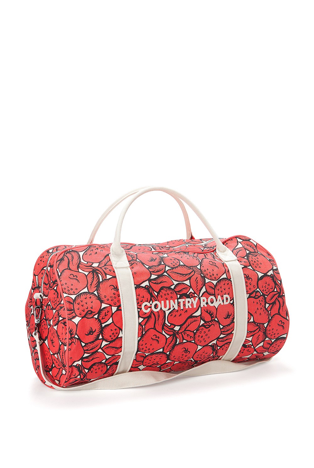 Fruit Print Logo Tote