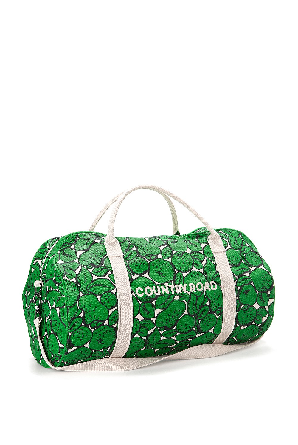 Fruit Print Logo Tote