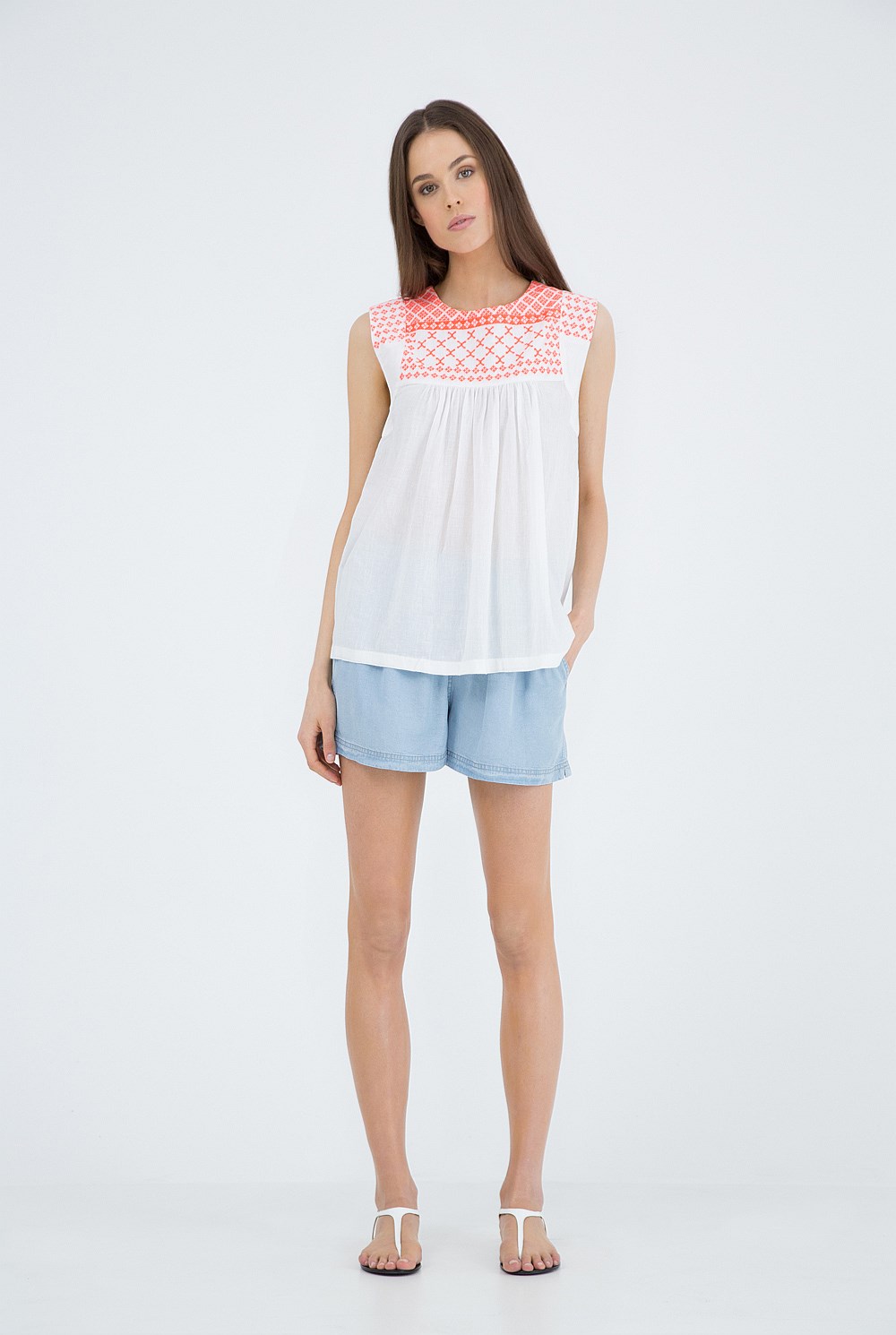 Embroidered Smock