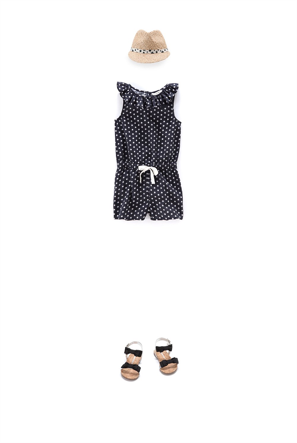 Star Print Jumpsuit