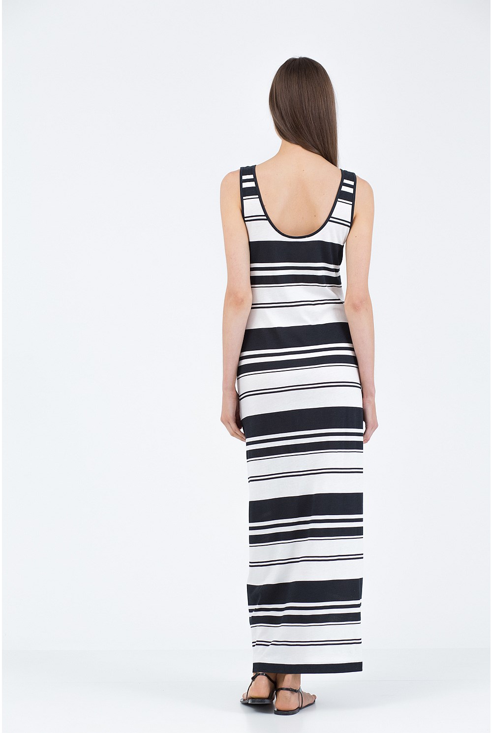 Stripe Maxi Dress