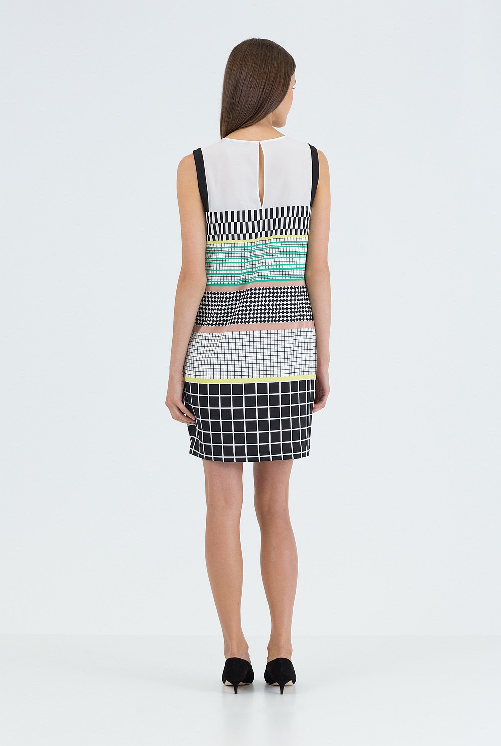 Print Shift Dress