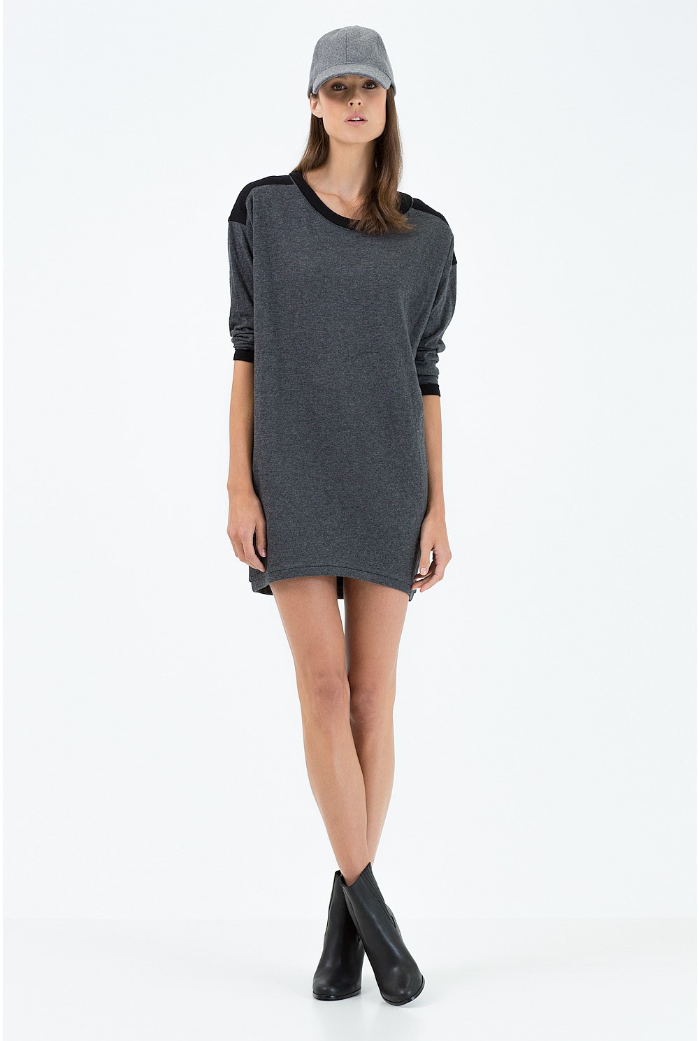 Patched Sweat Tunic