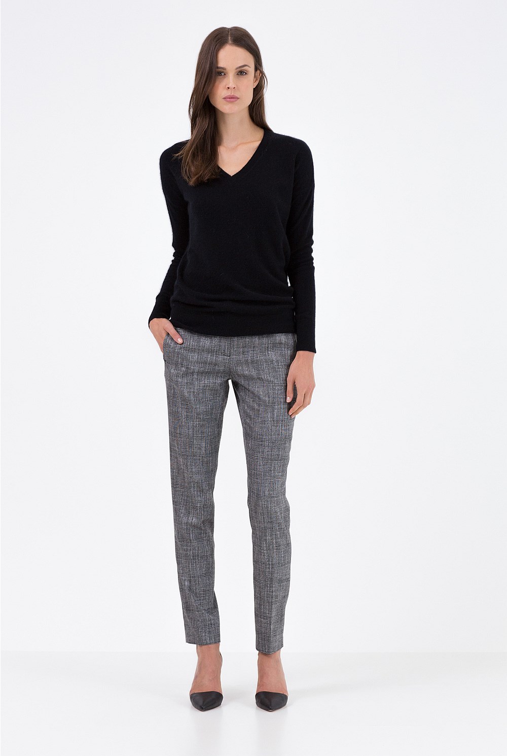 Boyfriend V-Neck Knit