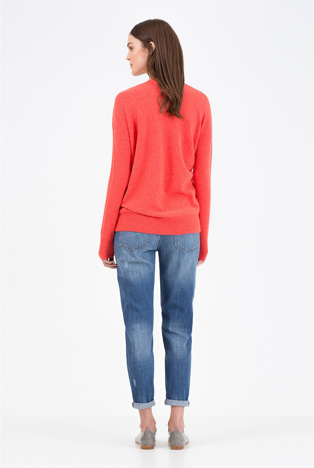  Boyfriend V-Neck Knit