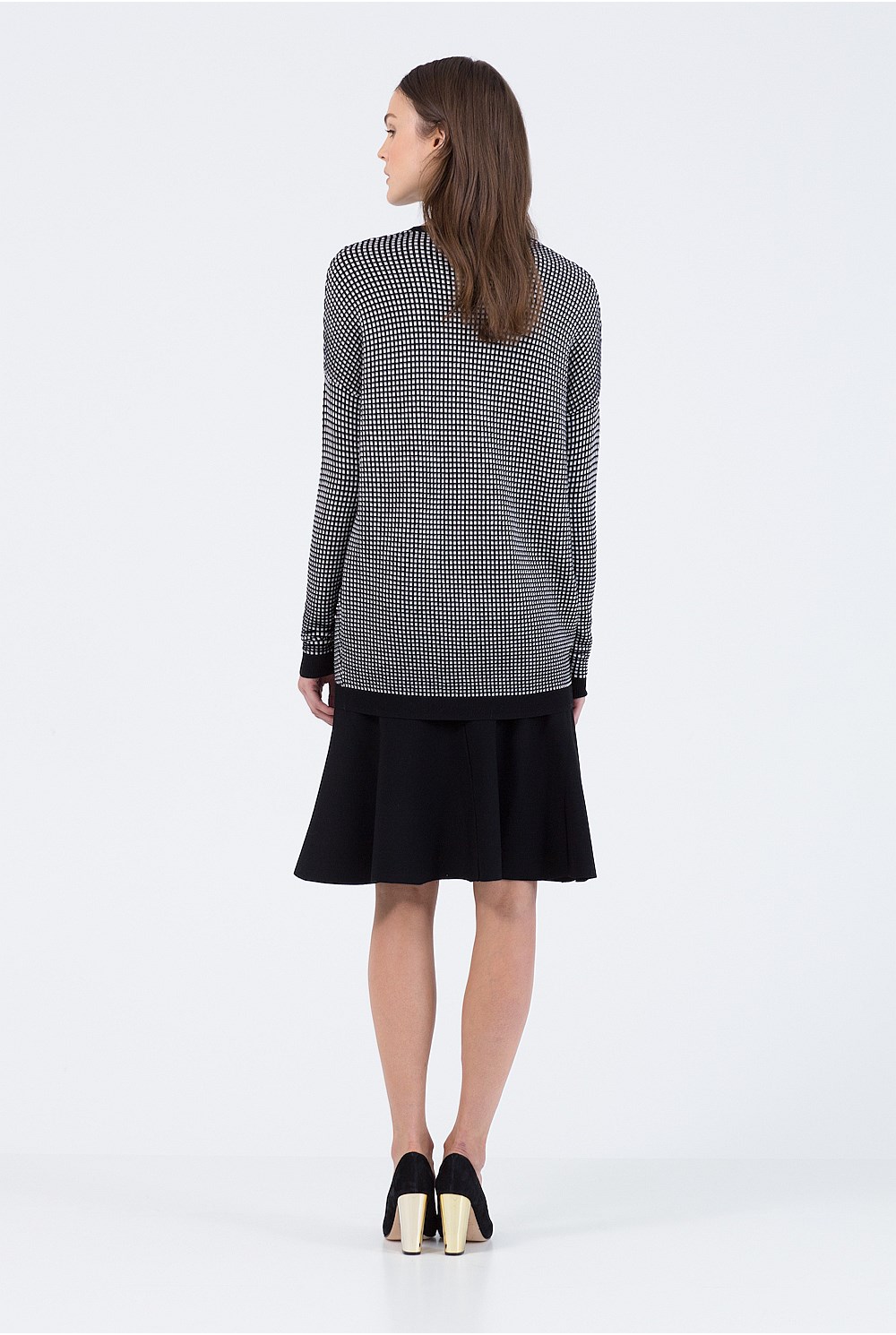 Mini Grid Stitch Knit