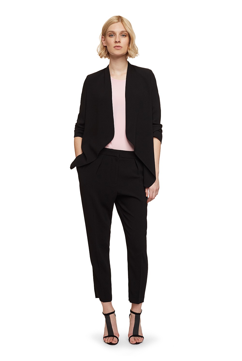 Cropped Suit Pant