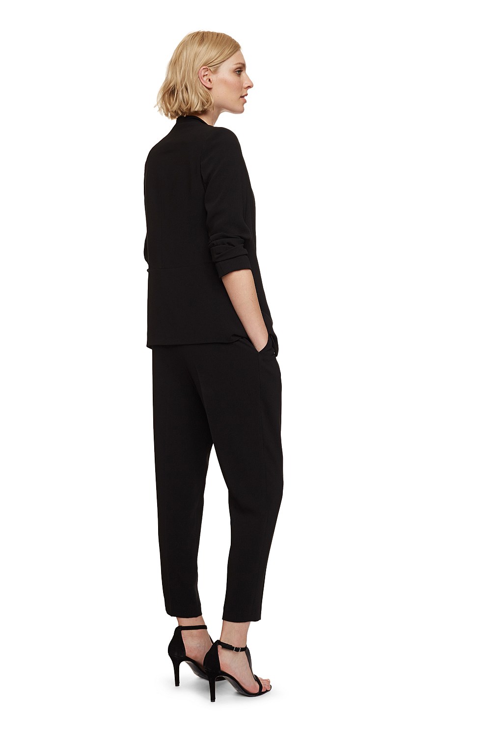 Cropped Suit Pant