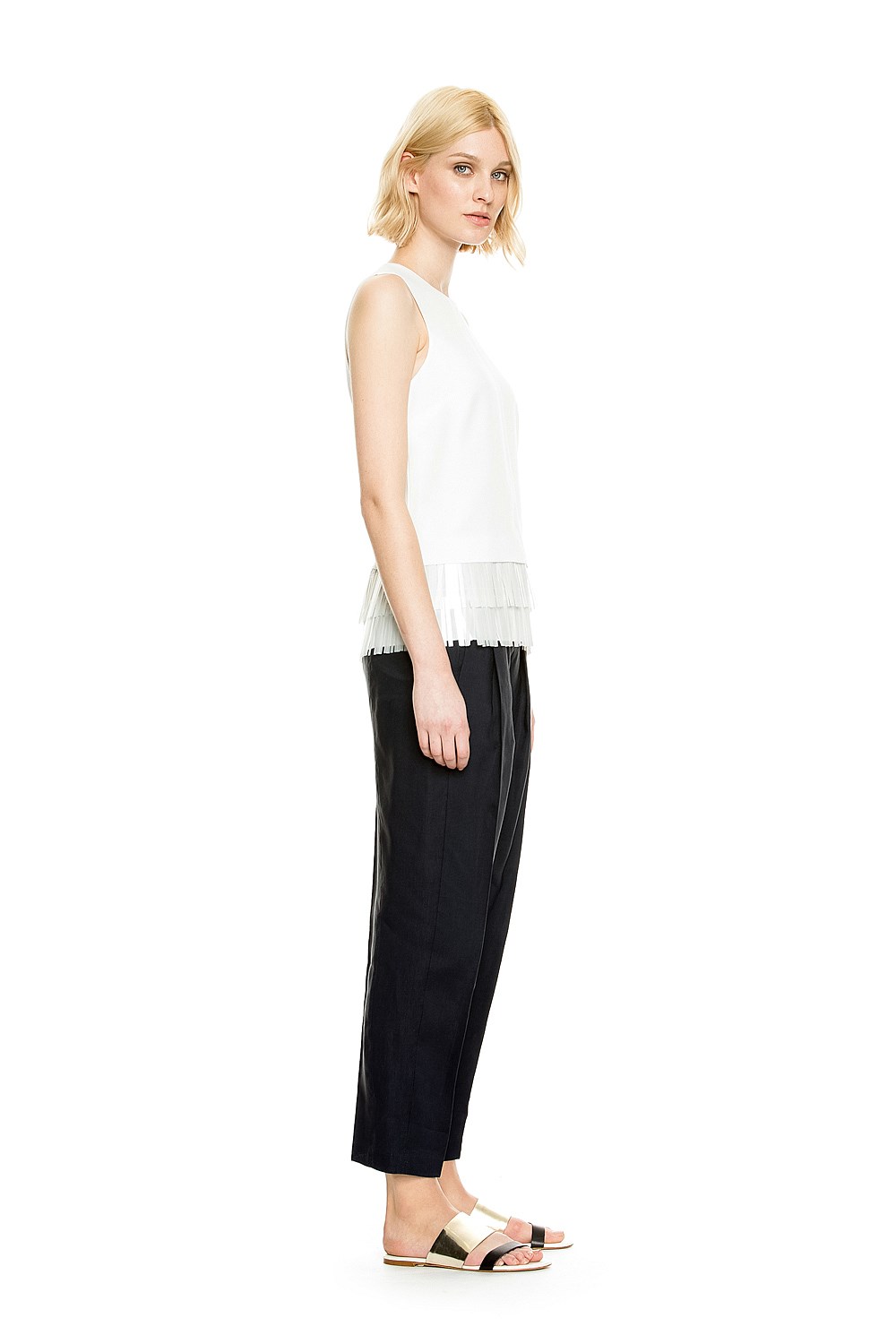 Fringe Shell Top